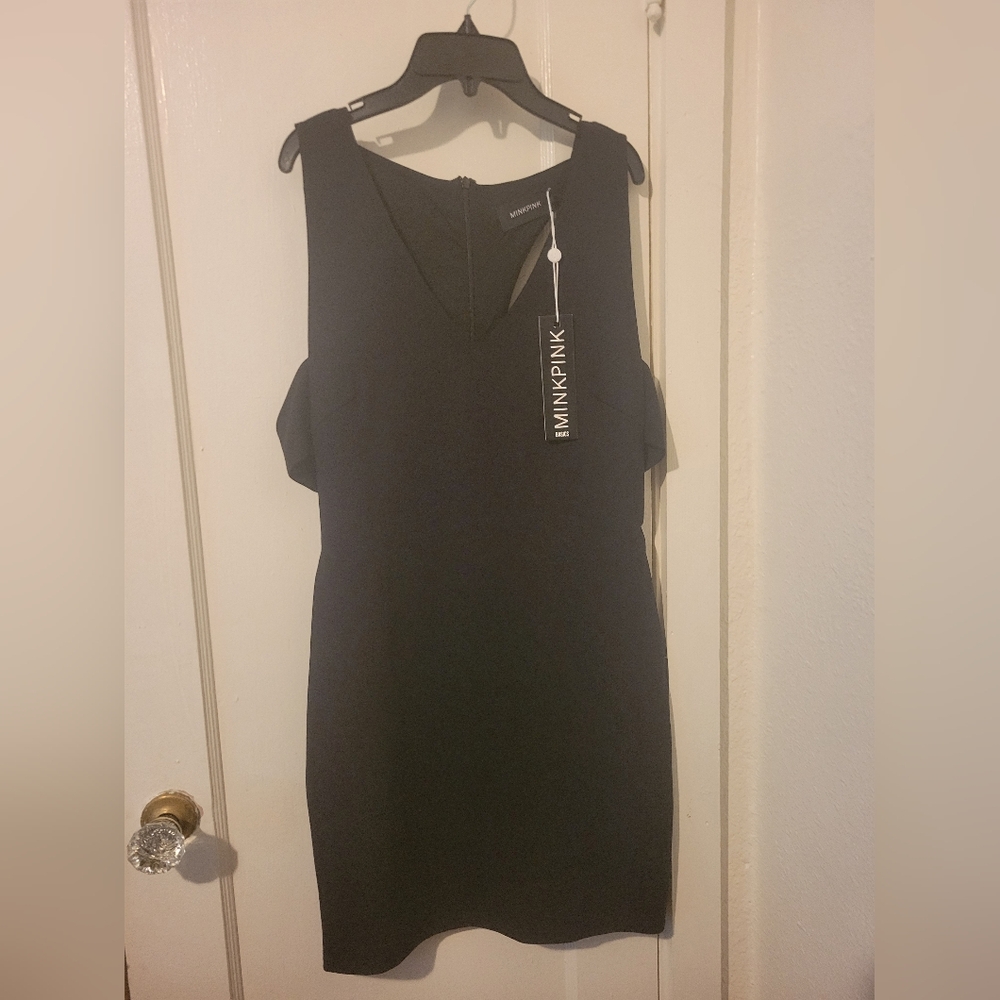 NWT MINKPINK Black Dress